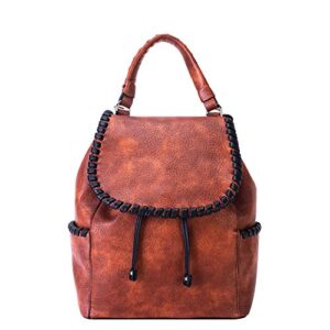 concealed carry purse – madelyn backpack by lady conceal (mahogany)