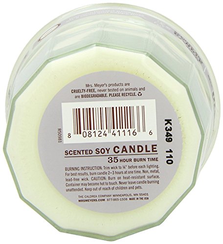 Mrs. Meyer's Clean Day Soy Candle, Lavender, 7.2-Ounce Glass Jars (Pack of 6)