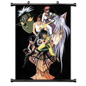actraise yu yu hakusho anime fabric wall scroll poster (16″ x 22″) inches [act] yuyu hakusho- 33