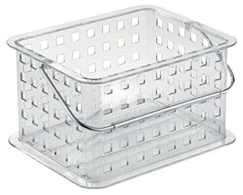 InterDesign Clarity Basket, Small, Clear