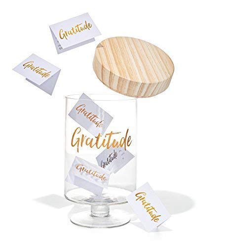 Gratitude Glass Jar