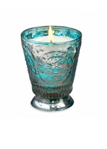 himalayan candles fleur de lys soy candle tumbler, rainbarrel, 8-ounce