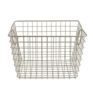 Spectrum Diversified Teardrop Storage Basket, Large, Satin Nickel