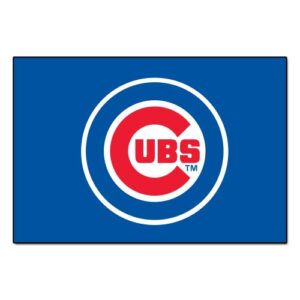 mlb – chicago cubs rug – 19in. x 30in.