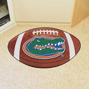 FANMATS - 4158 NCAA University of Florida Gators Nylon Face Football Rug 22"x35"