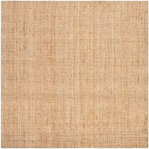 SAFAVIEH Natural Fiber Collection 2' x 3' Natural NF747A Handmade Farmhouse Premium Jute Accent Rug