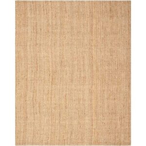 SAFAVIEH Natural Fiber Collection 2' x 3' Natural NF747A Handmade Farmhouse Premium Jute Accent Rug