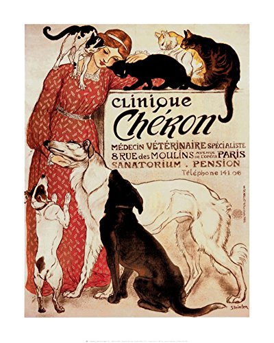 Clinique Cheron by Théophile Alexandre Steinlen Art Print Poster (16 x 20)