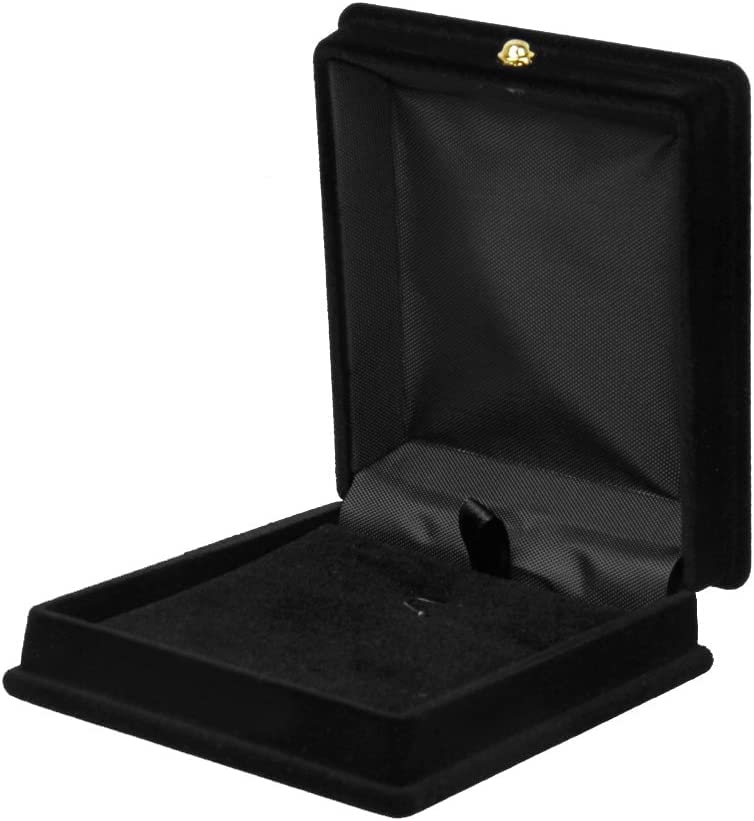 Parts Express Necklace Chain Jewelry Display Storage Box Gift Case Holder Organizer--Black