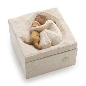 willow tree true, sculpted hand-painted keepsake box