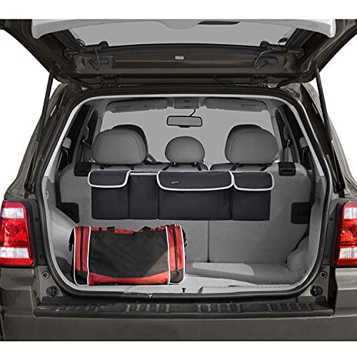 JOYSKY Car Trunk Organizer, Hanging Seat Back Storage Organizer with Large Pockets, Space-saving Backseat Car Organizer