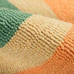 Novogratz by Momeni Rugs Cucina Half Moon Rainbow Kitchen Mat 1'5" x 2'10", (Model: CUCINCNA12MTI152A)