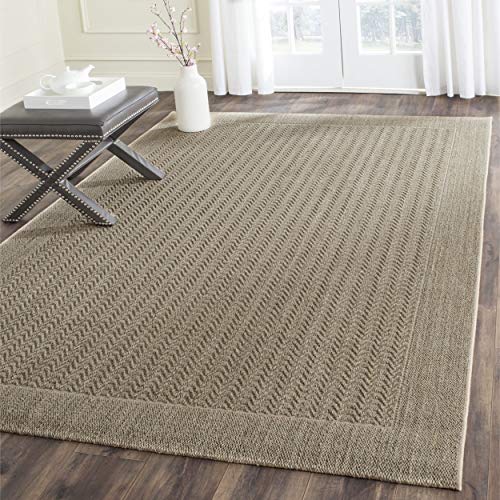 SAFAVIEH Palm Beach Collection 2' x 3' Desert Sand PAB321A Sisal & Jute Accent Rug