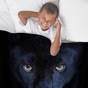 CafePress Black Panther Throw Blanket Super Soft Fleece Plush Throw Blanket, 60"x50"