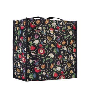 signare tapestry shoulder bag shopping bag for women with jacobean dream design