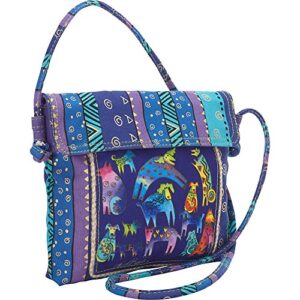 Laurel Burch Mythical Dogs Crossbody (Multi)