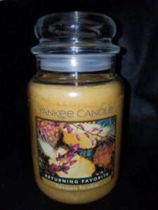 yankee candle pineapple paradise, fruit scent