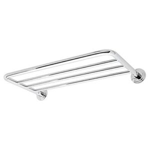 ginger 114b/pc hotel shelf mounting kit, polished chrome, 2 piece