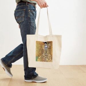 CafePress Adele Gustav Klimt Tote-Bag Natural Canvas Tote-Bag,Shopping-Bag