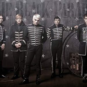 POSTER STOP ONLINE My Chemical Romance - Music Poster (The Guys - The Black Parade) (Size 36 x 24) (Unframed, Unframed)