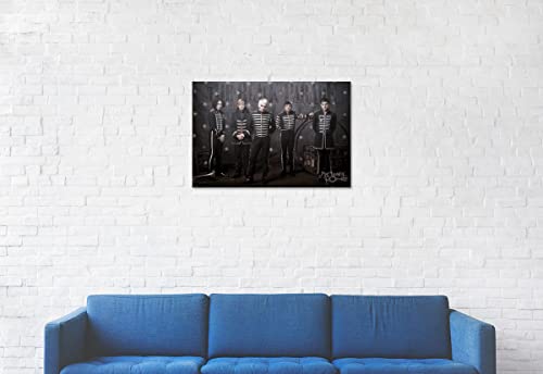 POSTER STOP ONLINE My Chemical Romance - Music Poster (The Guys - The Black Parade) (Size 36 x 24) (Unframed, Unframed)