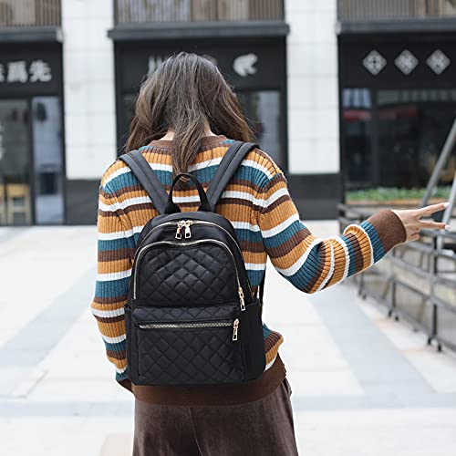 PAOIXEEL Small Lightweight Backpack Purse for Women Water-resistant, Anti-theft Mini Backpack for Girls Travel Daypack