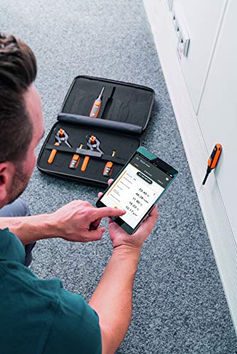 testo Smart Probe Kit I HVAC/R Test and Load Set for air Conditioning, Refrigeration and Heating System I Includes testo 115i, 549i and 605i – with Bluetooth