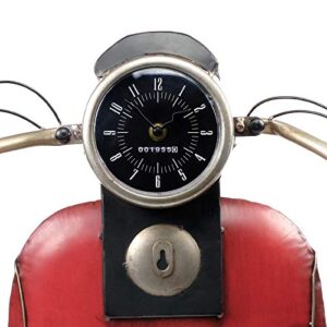 EXCELLO GLOBAL PRODUCTS Motorcycle Tank/Handle bar with Clock