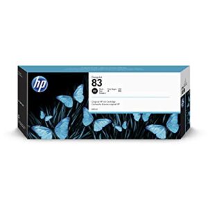 HP 83 C4940A UV Ink Cartridge for DesignJet 5000 series, 680ml, Black