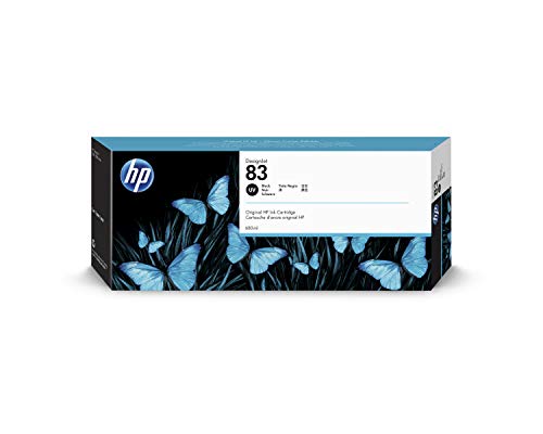 HP 83 C4940A UV Ink Cartridge for DesignJet 5000 series, 680ml, Black