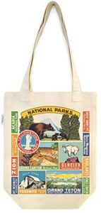 cavallini papers & co., inc. national parks tote bag