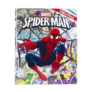 marvel spider-man look and find activity book – pi kids