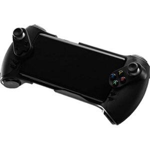 glap play p/1 dual shock wireless game controller for android and windows. mobile gamepad black with 4 paddles.