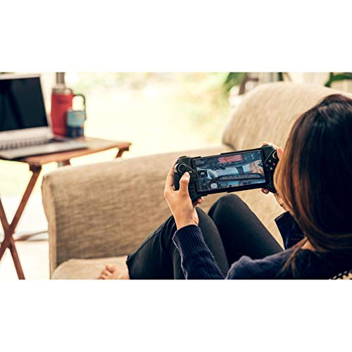glap Play p/1 Dual Shock Wireless Game Controller for Android and Windows. Mobile Gamepad Black with 4 Paddles.