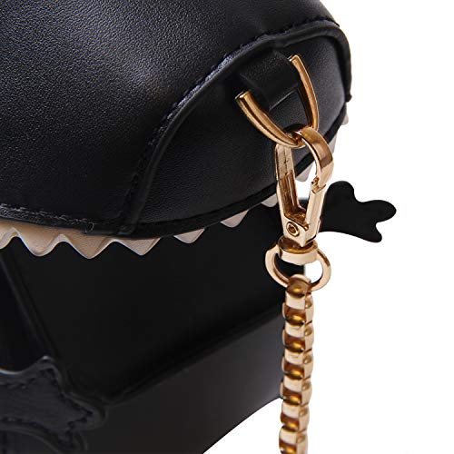 LUI SUI Women Dinosaur Shape Shoulder Bag Rivet Chic Purse Whale Animal Bags Novelty Crossbody Bags For Girls