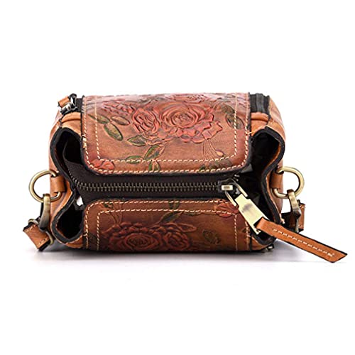 Small Cross Body Tote Purse Handbag for Women Natural Skin Luxury Ladies Messenger Shoulder Top Handle Genuine Leather Bags