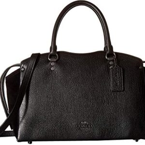 COACH Drew Satchel Black/Gunmetal One Size