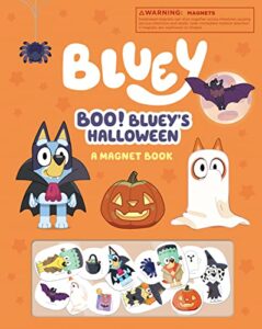 boo! bluey’s halloween: a magnet book