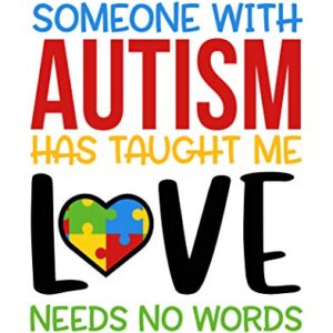 Simply Remarkable Set of 3 Autism Poster Prints Autism Awareness Home Decor Autistic Spectrum (8x10, Set of 3)