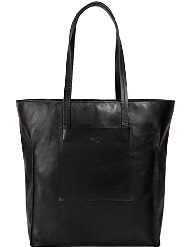 Scully Cintia Leather Tote Bag Black One Size