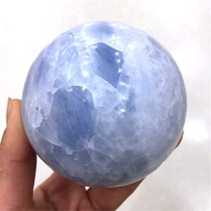 1pc 60mm – 70mm natural aquamarine crystal sphere balls beautiful kyanite crystal ball for decorative