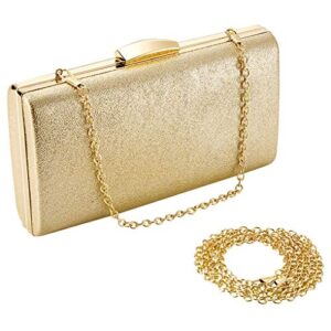 kamostarx evening bag for women evening purses and clutches gold clutch purse handbag crossbody shoulder wedding bride purse