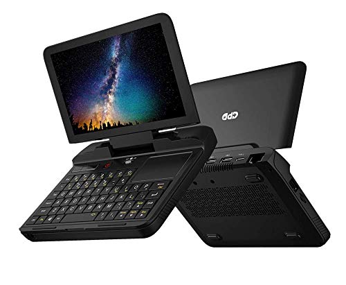 GPD MicroPC [Latest HW Update] 6" Handheld Industry Laptop Win 10 Pro 8GB RAM/256GB ROM Portable PC apply to communication, electric power, exploration, mining, archaeology, business services