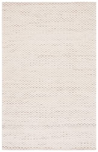 SAFAVIEH Marbella Collection 5' x 8' Beige MRB158B Handmade Premium Wool Area Rug