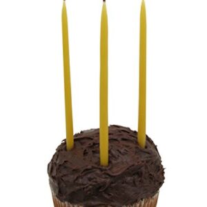 Beeswax Candle Works, 5-Inch Birthday Candles (Pack of 24) 100% USA Beeswax