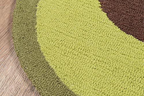 NOVOGRATZ BY MOMENI Cucina Kitchen Mat, Area Rug, 2' x 3', Green