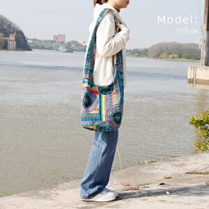 miaomiaojia Ethnic Style Bag Lady's Everyday Crossbody Shoulder Bags Women Tourist Handbag