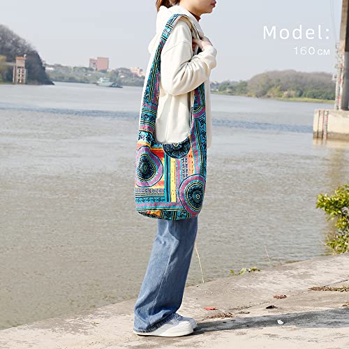 miaomiaojia Ethnic Style Bag Lady's Everyday Crossbody Shoulder Bags Women Tourist Handbag