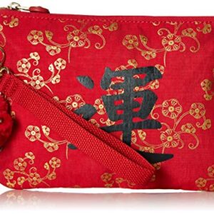 Kipling Zao Chinese New Year Wristlet, Tango red, One Size