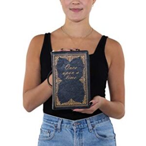 Vintage Hard Bound Story Book Clutch Shoulder Bag